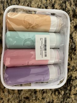 New Travel Sized Silicone Bottles