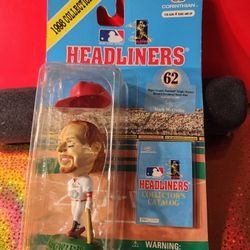 1998 Mark McGwire Corinthian Headliners MLB  Baseball Figure New on Card
