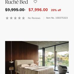 Ruche Bed King Size bed frame 