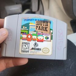 Nintendo 64 game Authentic South Park
Works perfectly.