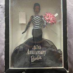 Black Barbie Doll 40th Anniversary 