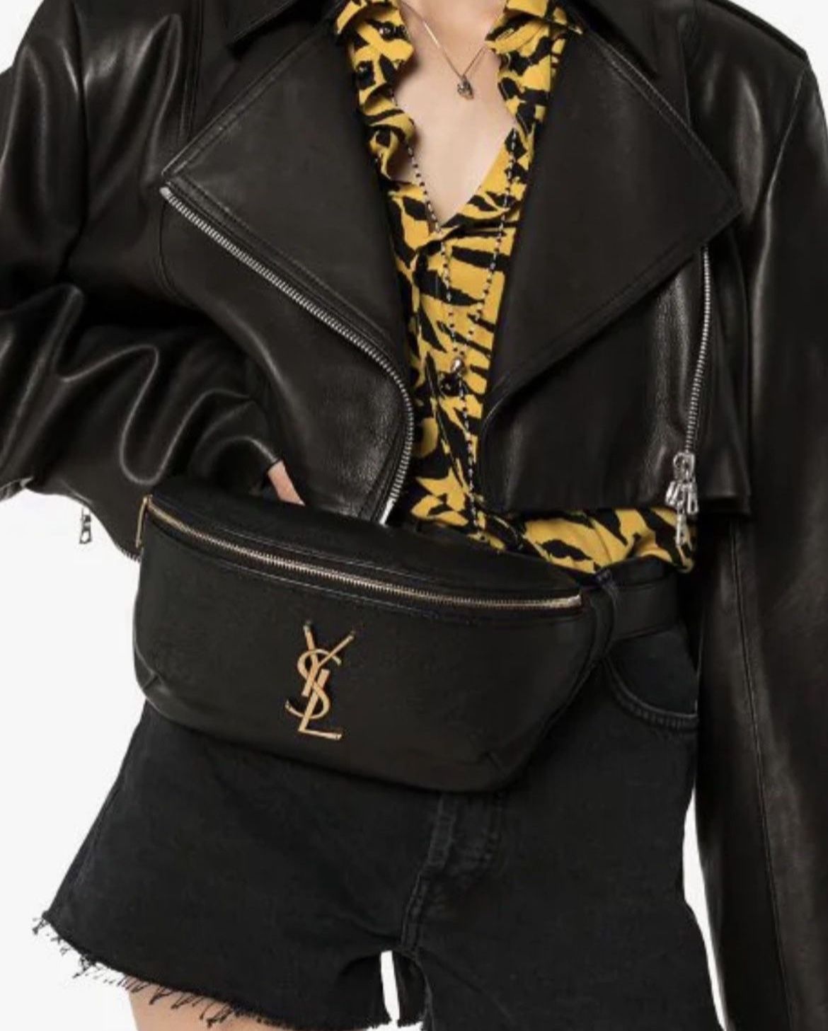 YSL Monogram Fanny Pack BumBag