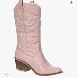 Pink Cowboy Boots