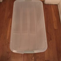 50 Qt Storage container bin tote for under bed