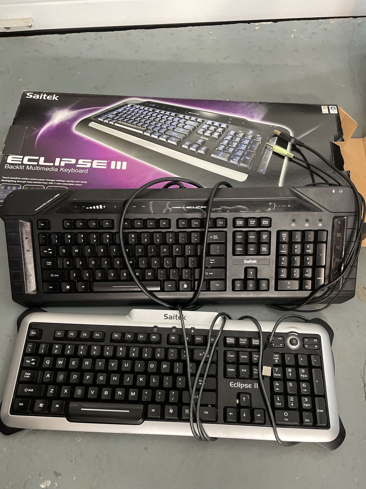 Saitek Eclipse II and III keyboards.