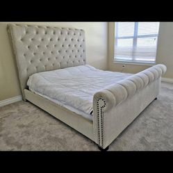 Tufted Bed Frame