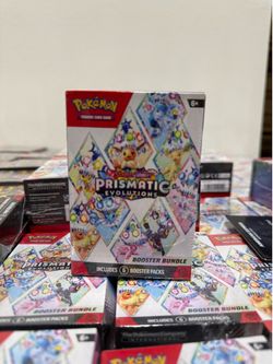 Pokemon Prismatic Evolutions Booster Bundles