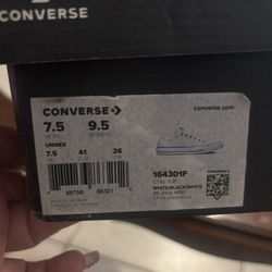 White Slip On Converse