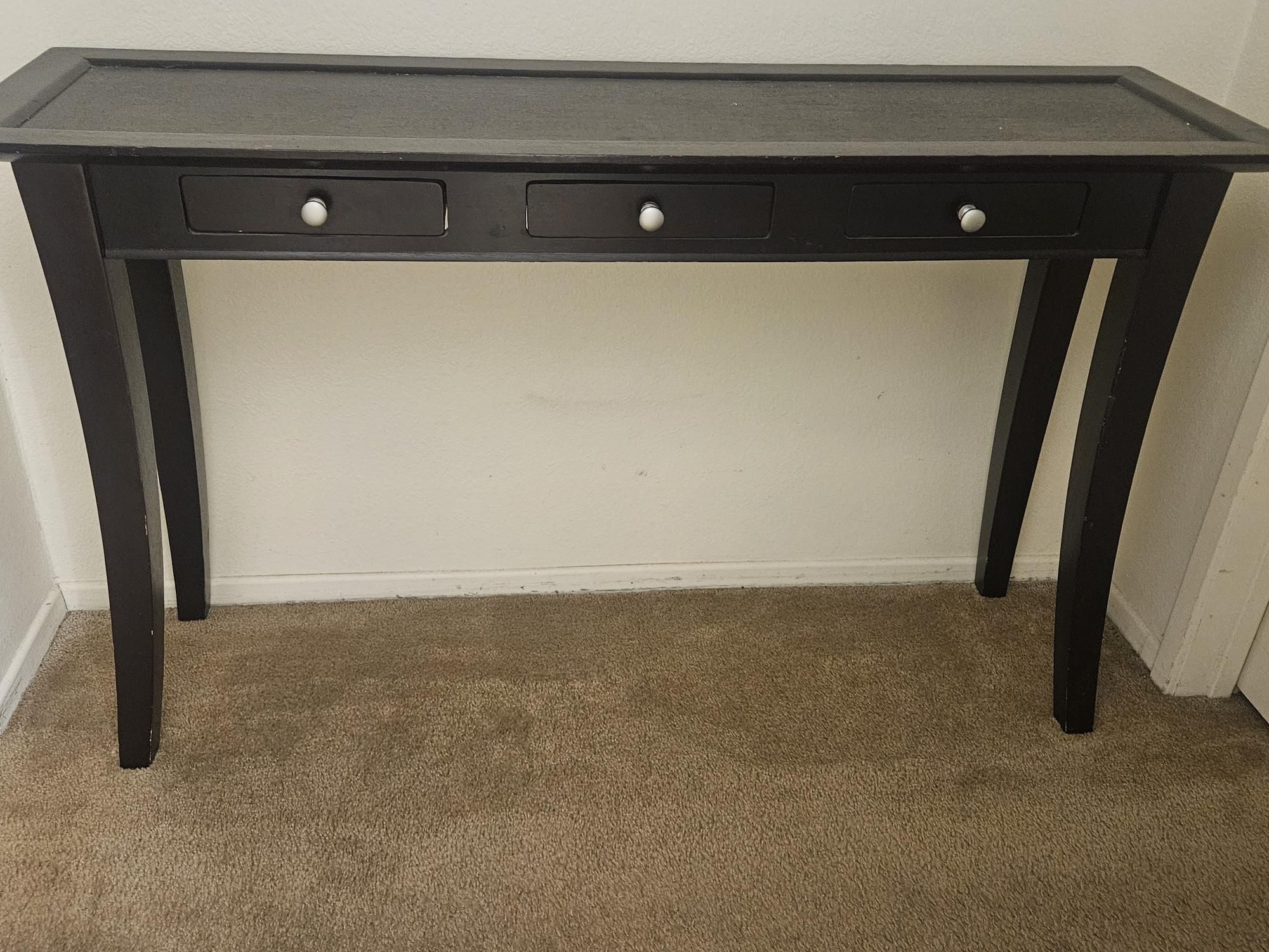 Black Console Table