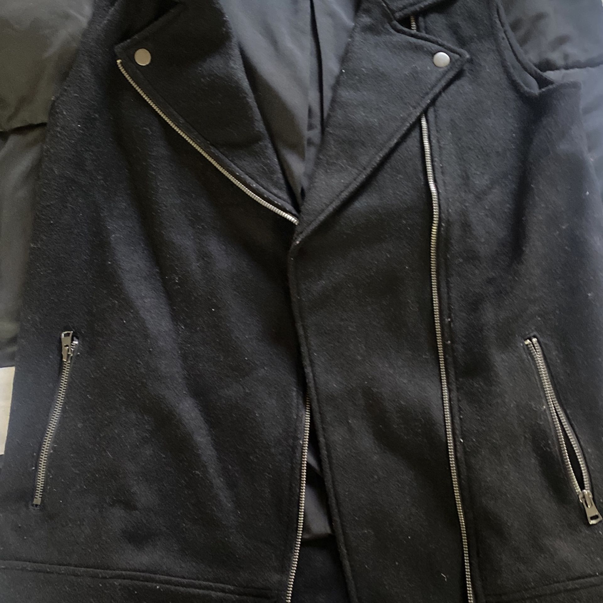 Banana Republic Black Wool Vest