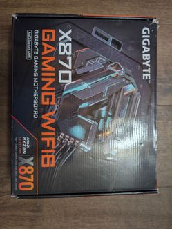 Gigabyte X870 Gaming WIFI6 Motherboard and AMD Ryzen Gaming Processor