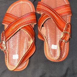 Mexican leather huarache 