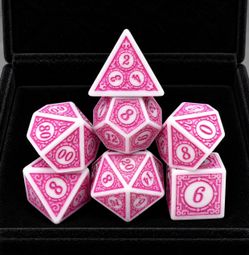 King of Crits Tribal Berry 7pc Polyhedral RPG Dice