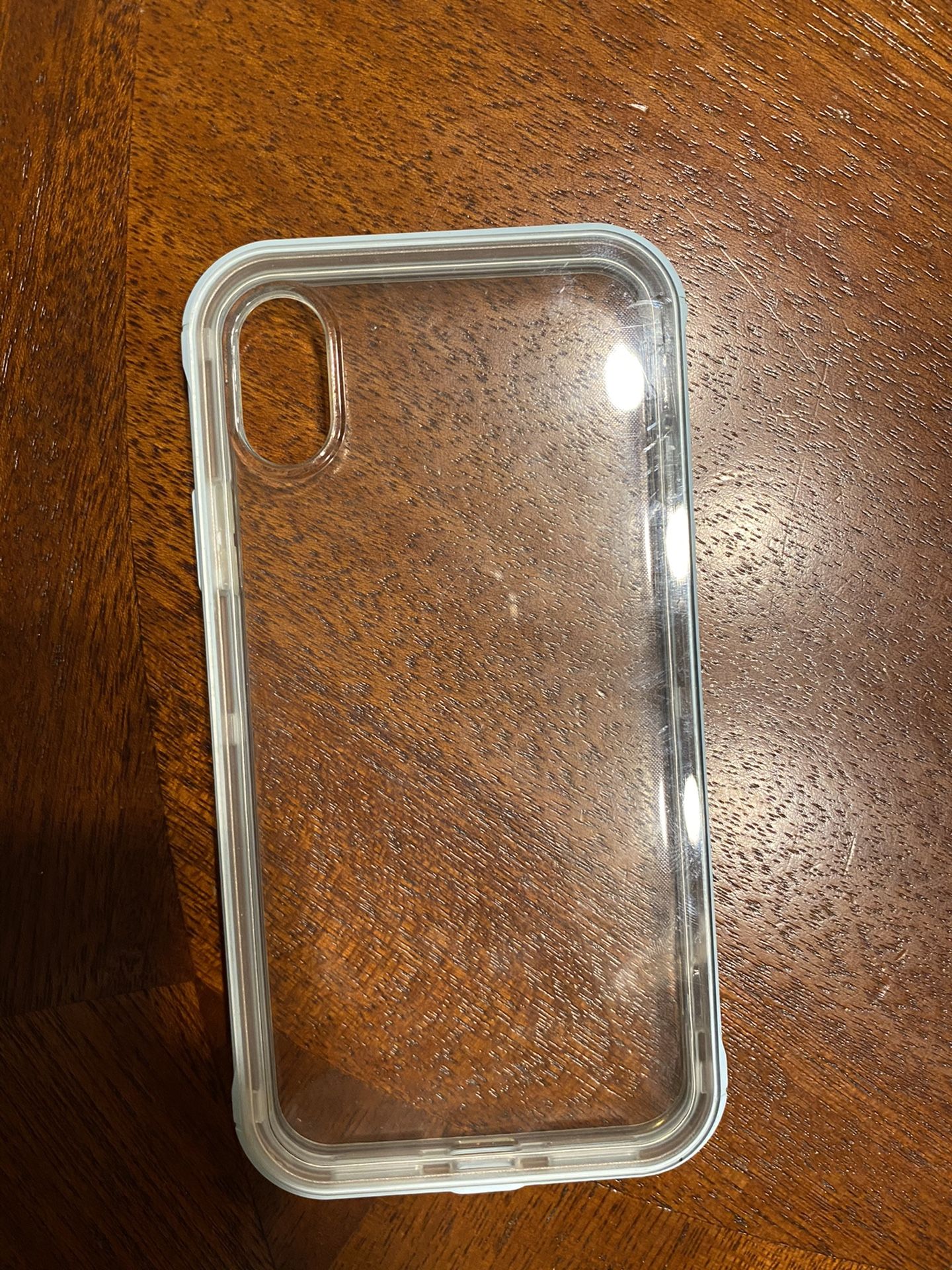 iPhone XS/X clear phone case
