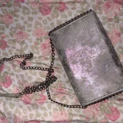 Grey purse