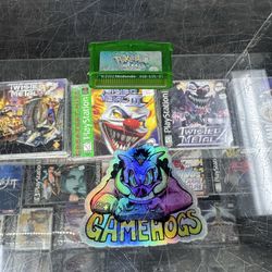 Pokemon Emerald GBA Authentic $200 Gamehogs 11am-7pm
