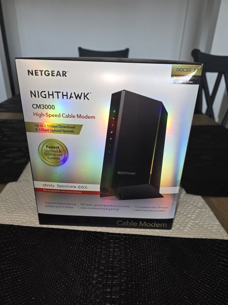 Netgear Nighthawk CM3000 MODEM
