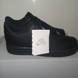 Air Force 1 MEN Size 10 Matte BLACK