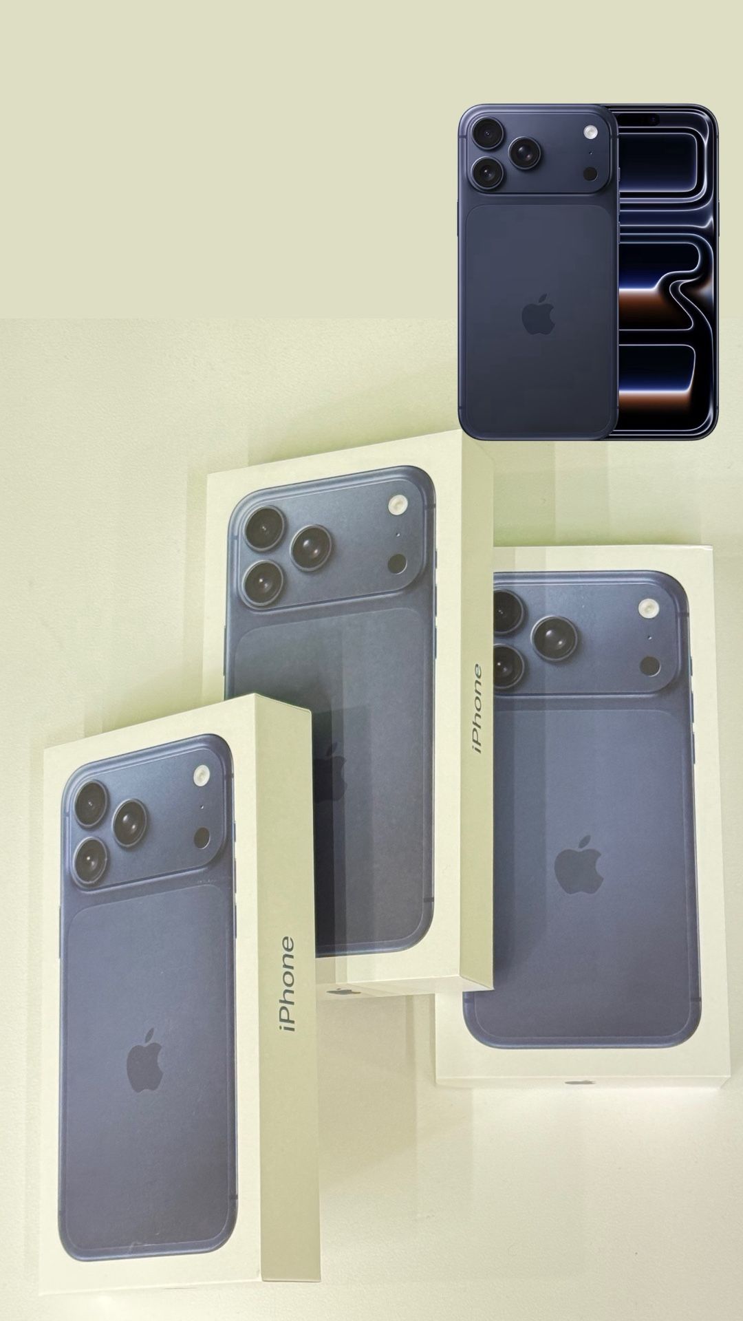 iPhone 17 Pro Max 256GB Unlocked - Deep Blue