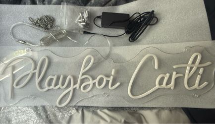 Playboi Carti Neon sign - Red- new