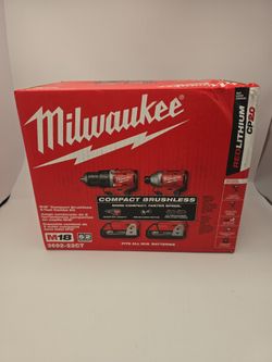 Milwaukee 3692-22ct M18 Compact  combo kits 