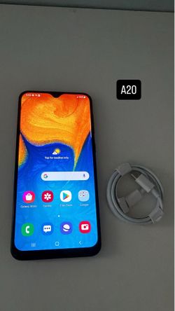 Samsung A20. Like New And Unlocked!