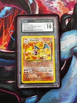 Charizard Legendary Collection CGC 10