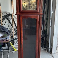4 Gun Grandfather Clock Display Case