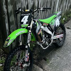 2008 Kx 250f Off-road Dirtbike, Green 