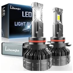 9006/HB4 LED Bulb Combo, 120W 25000 LM 800% Super Brightness Fog Light , IP68 Waterproof 6500K Cool White Replacement Bulbs, Pack of 2