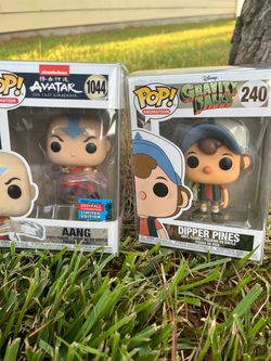 Funko Pop Aang #1044 & Dipper Pines #240 Bundle