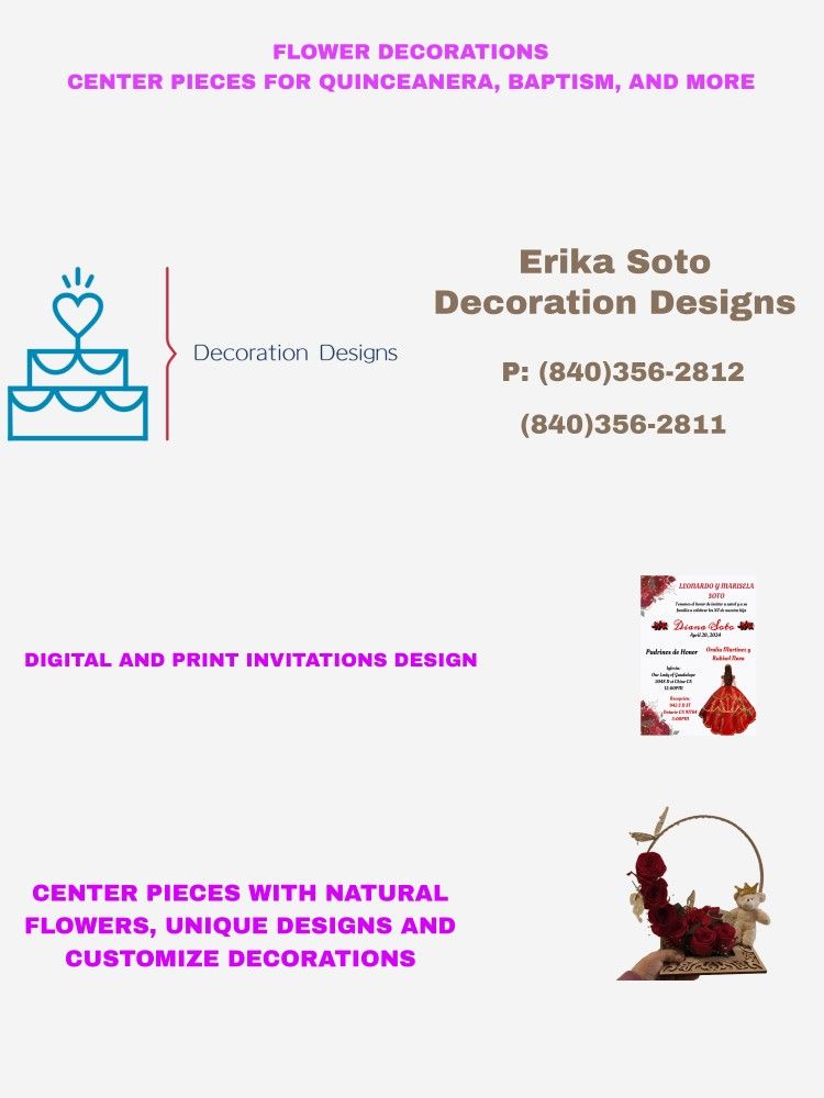 Decoration And Flower Arrangements 