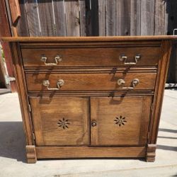 Antique Storage Cabinet 