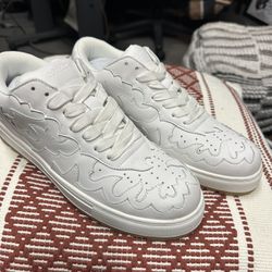 White Leather Sneakers