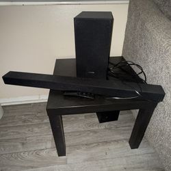 Samsung Soundbar With Subwoofer. 