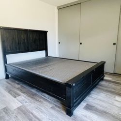 Queen Bed With Box Spring
