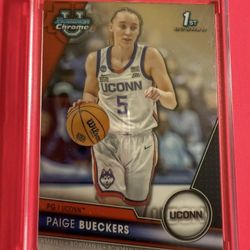 2024 Topps Bowman Chrome Paige Bueckers #90 UCONN