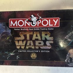Star Wars Monopoly Limited Collectors Edition Sealed