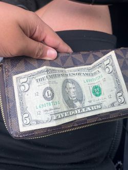 5 dollars bill from 1995