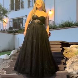 Black Homecoming/ Prom Dress