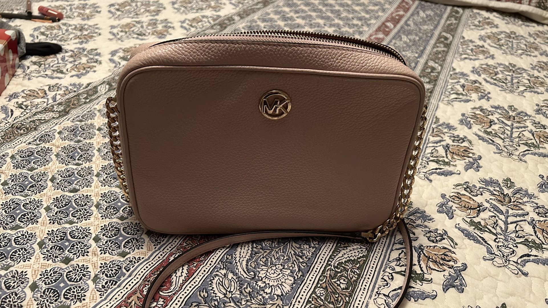 Pink Michael Kors Crossbody With Matching Wallet