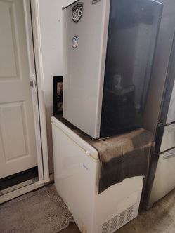 Mini fridge and chest freezer