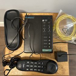 Corded Phone And Digital Answering Machine