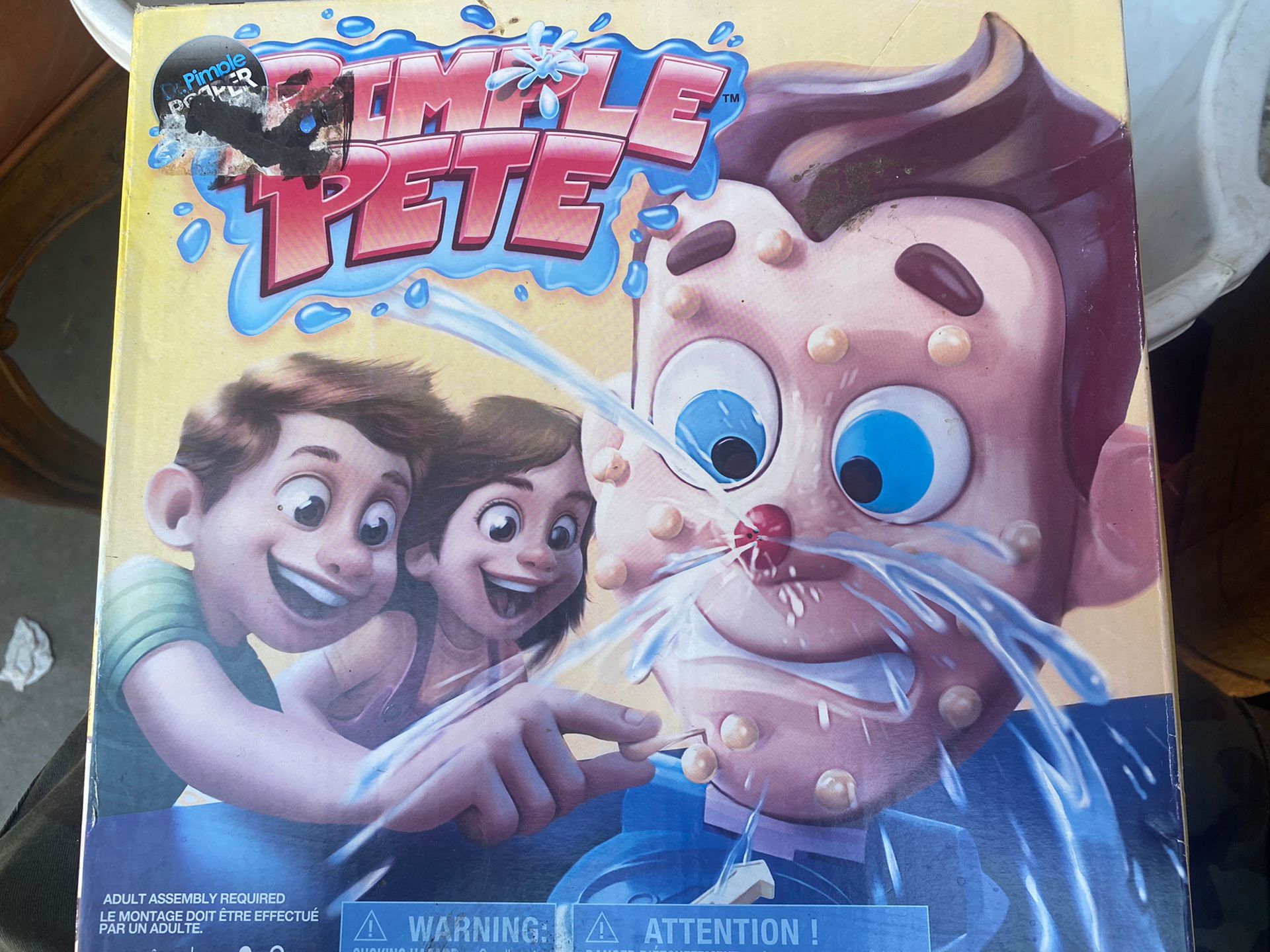 Pimple Pete Board Game