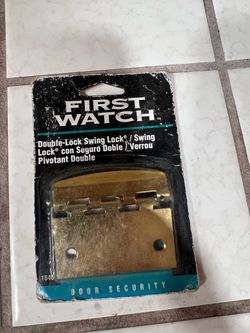 First Watch Double-Lock Swing Lock