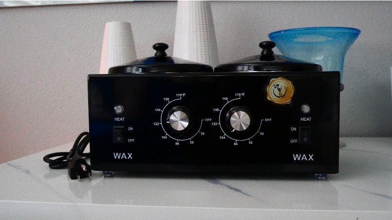 Sm Med Lg Black Wax Pots