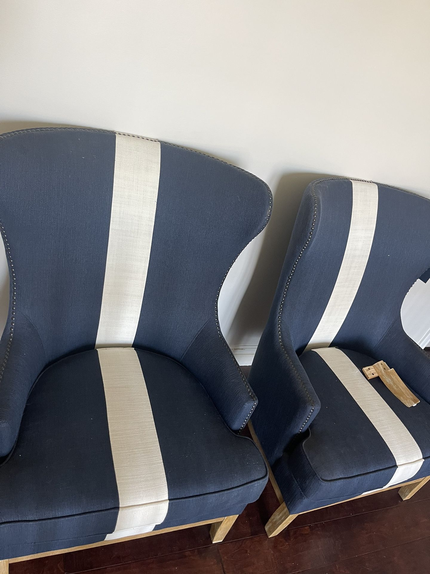 Tommy Hilfiger Stripe Wing Chair for Sale in Westlake Village CA OfferUp