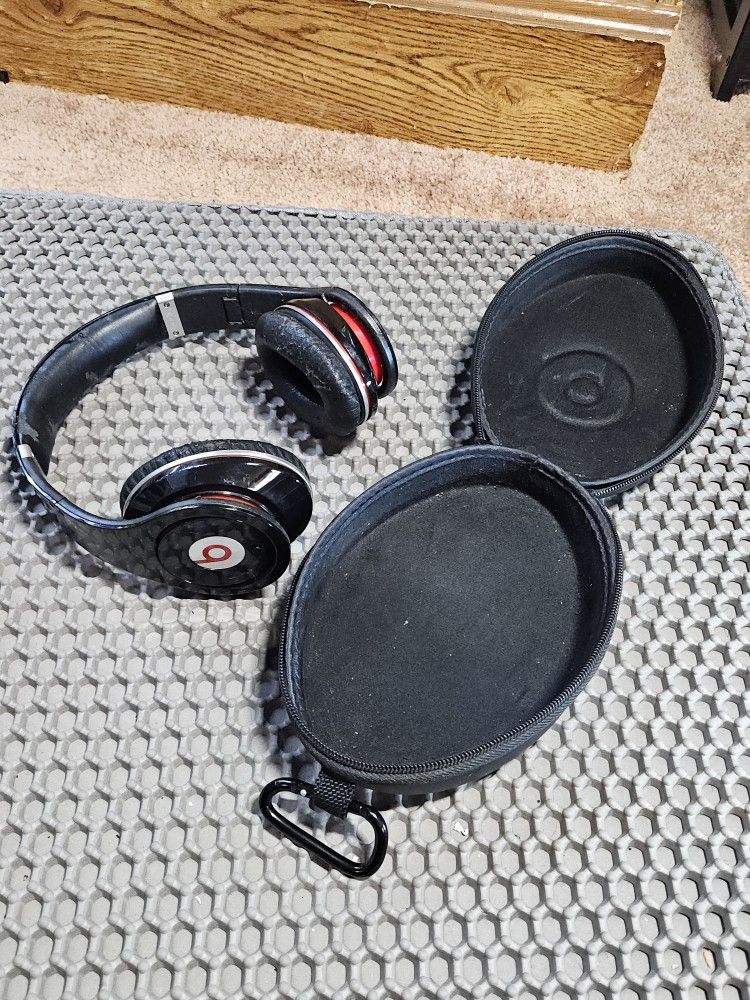 Beats Dr. Dre Studio Headphones 1st Gen - Black - Wireless