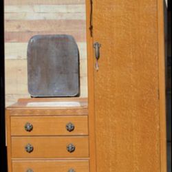 Euro Armoire Dresser (Antique)