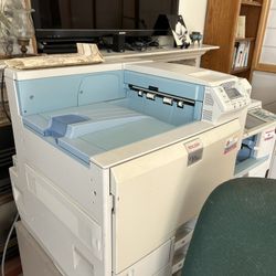 Working Ricoh Aficio SP C820DN Laser Printer